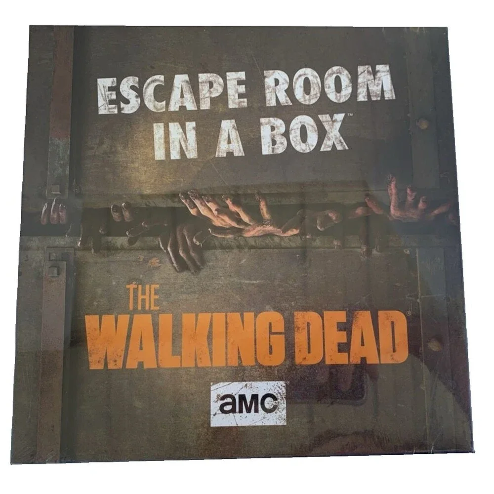 Escape Room in a Box Game The Walking Dead Edition New Factory Sealed